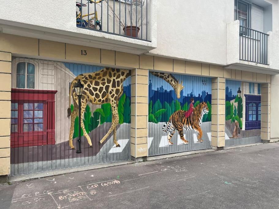 Luxe Studio Chic Aux Buttes-Aux-Cailles A 5Min Du Metro, Parking Prive Disponible Paris Exteriör bild